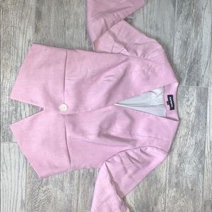 Express Lavender One button blazer size 00